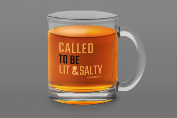 Glass Mug - Called to be Lit and Salty